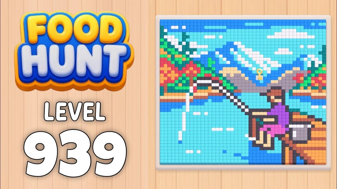 Food Hunt Level 939 board layout