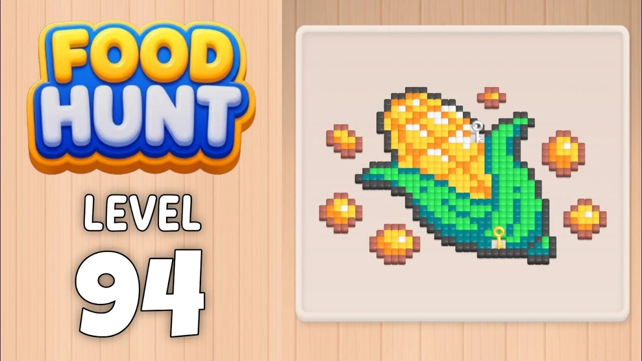 Food Hunt Level 94 board layout