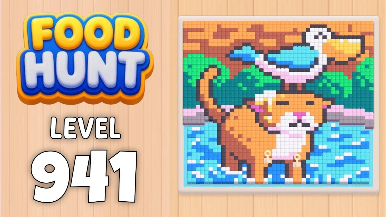 Food Hunt Level 941 board layout