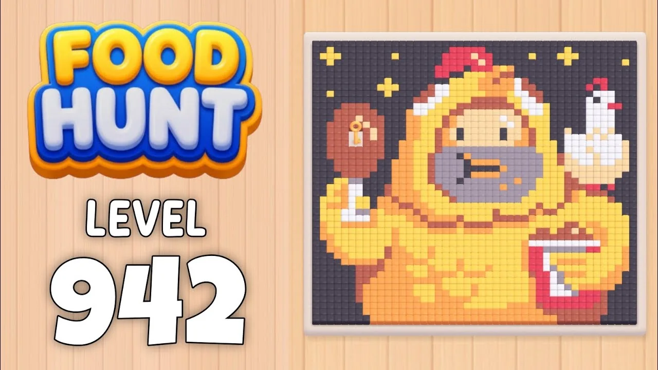 Food Hunt Level 942 board layout