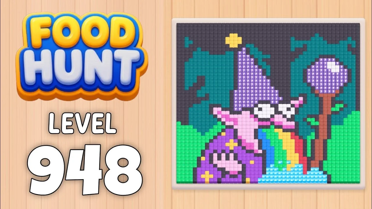 Food Hunt Level 948 board layout