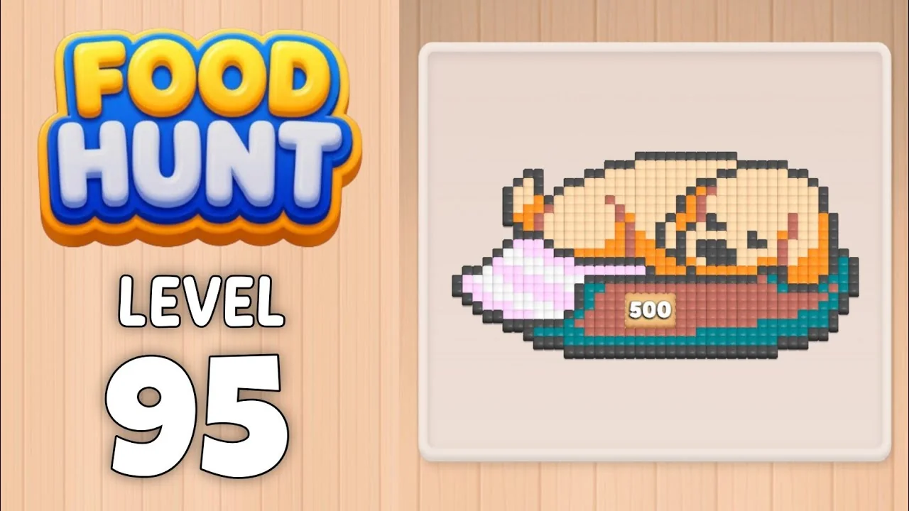 Food Hunt Level 95 board layout