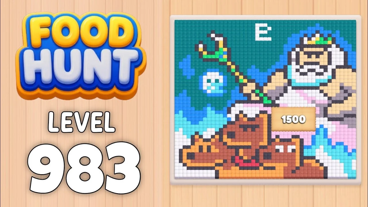 Food Hunt Level 983 board layout