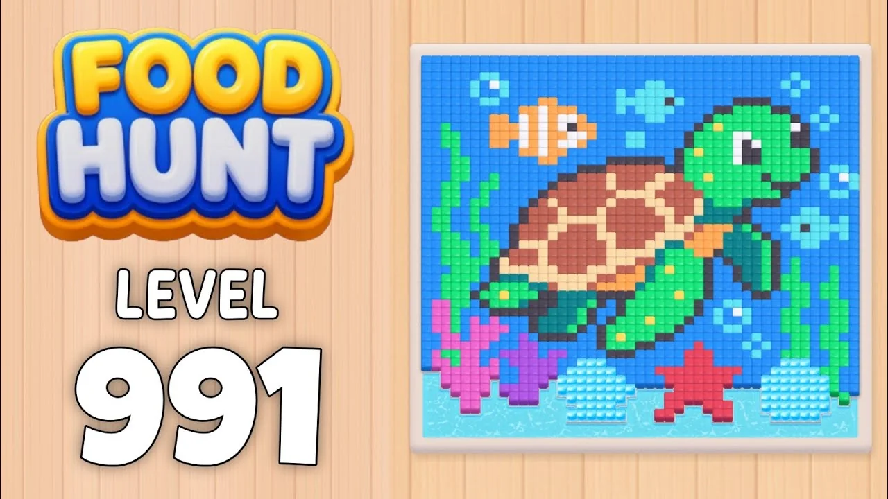 Food Hunt Level 991 board layout