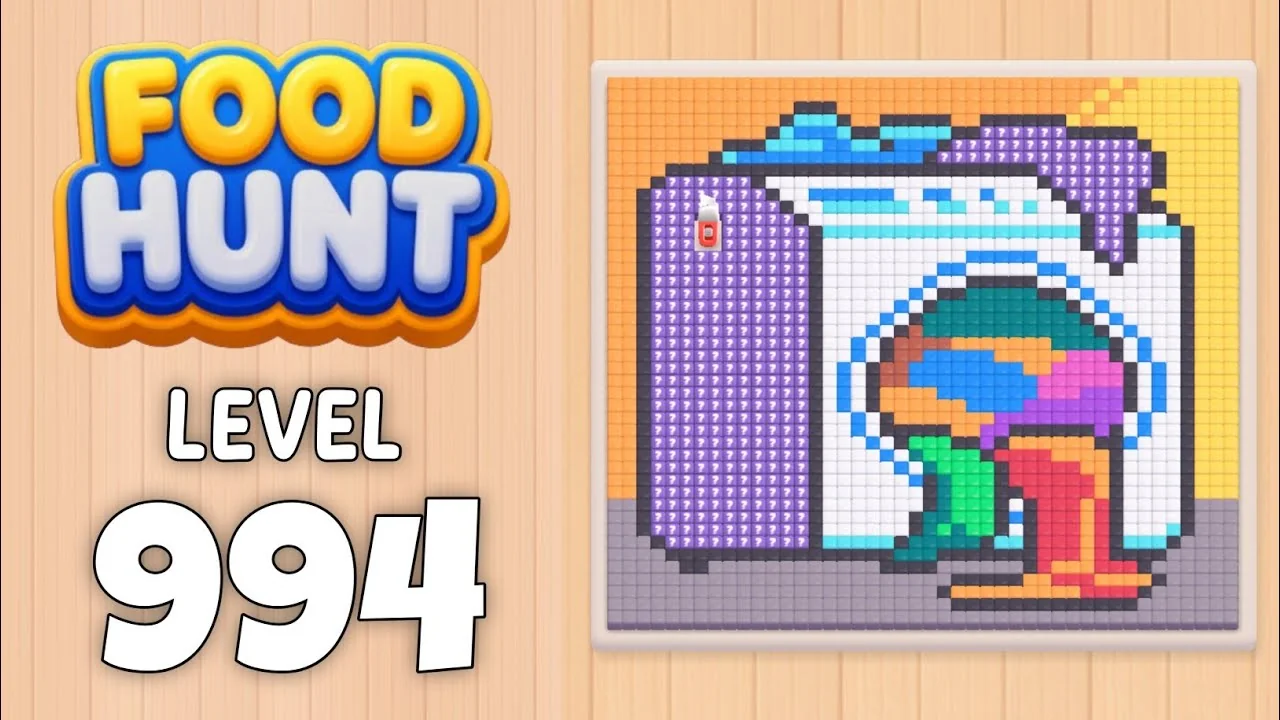 Food Hunt Level 994 board layout