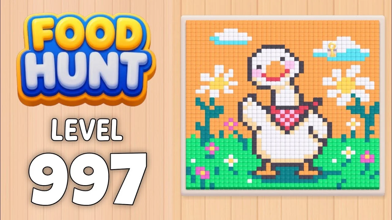 Food Hunt Level 997 board layout