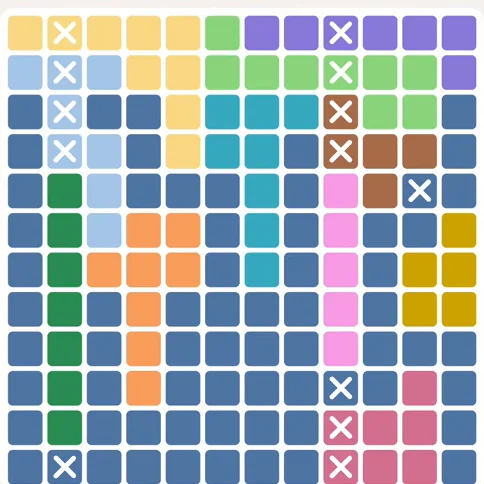 Meowdoku daily challenge board for August 1, 2026