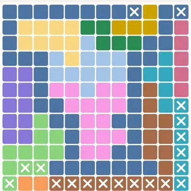Meowdoku daily challenge board for August 11, 2026