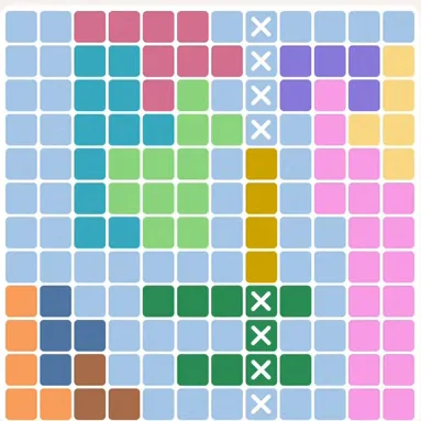 Meowdoku daily challenge board for August 31, 2026