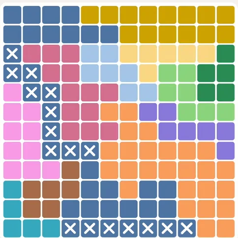 Meowdoku daily challenge board for September 1, 2026