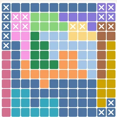 Meowdoku daily challenge board for September 8, 2026