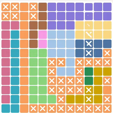 Meowdoku daily challenge board for September 9, 2026
