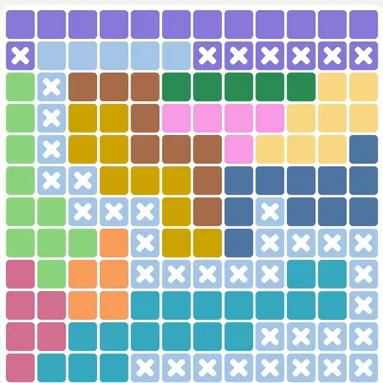 Meowdoku daily challenge board for September 12, 2026