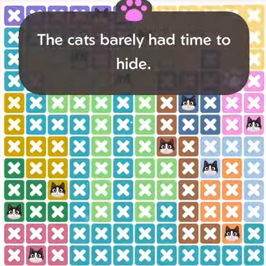 Solved board for the Meowdoku Daily Challenge on September 16, 2026