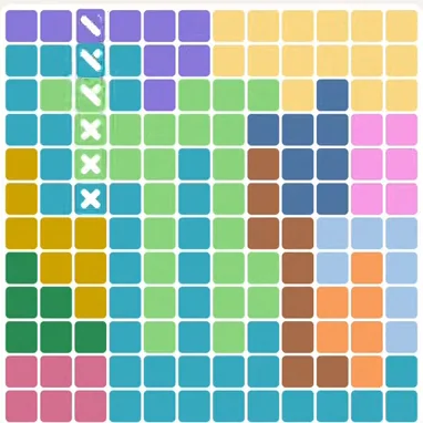 Meowdoku daily challenge board for September 16, 2026