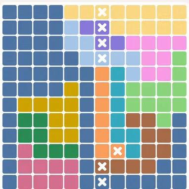 Meowdoku daily challenge board for September 17, 2026