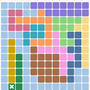 Meowdoku daily challenge board for September 18, 2026
