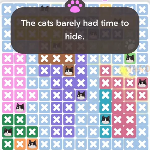 Solved board for the Meowdoku Daily Challenge on September 19, 2026