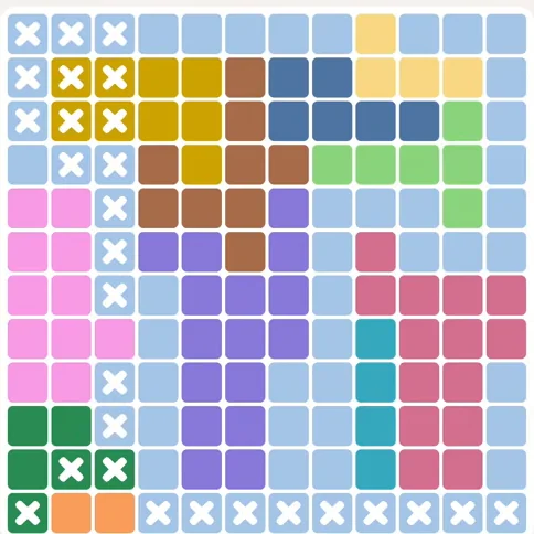 Meowdoku daily challenge board for September 19, 2026