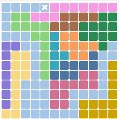 Meowdoku daily challenge board for September 20, 2026