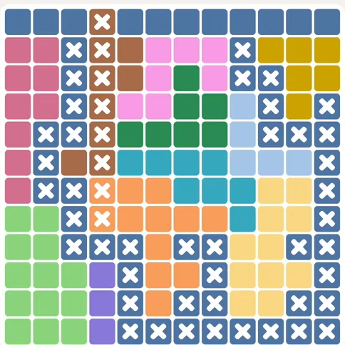 Meowdoku daily challenge board for September 24, 2026