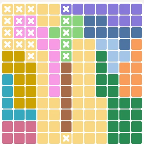 Meowdoku daily challenge board for September 25, 2026