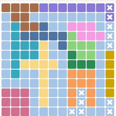 Meowdoku daily challenge board for September 26, 2026