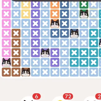 Solved board for the Meowdoku Daily Challenge on September 27, 2026