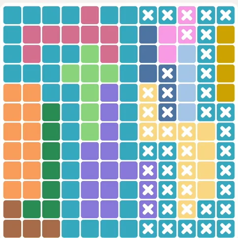 Meowdoku daily challenge board for September 28, 2026