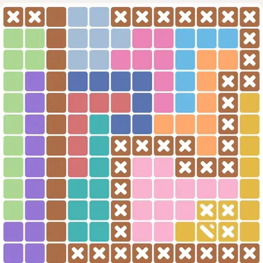 Meowdoku daily challenge board for October 4, 2026