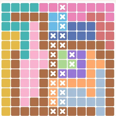 Meowdoku daily challenge board for October 6, 2026