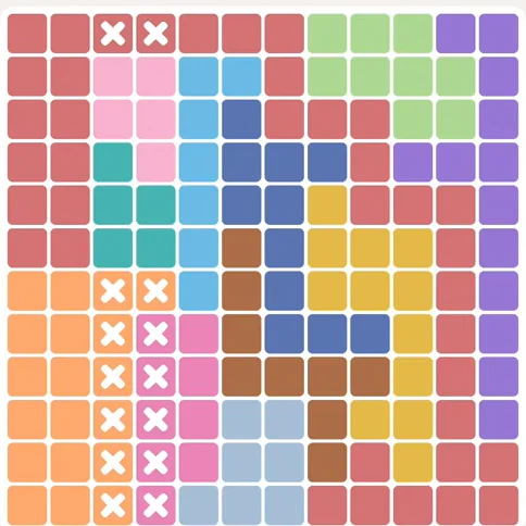 Meowdoku daily challenge board for October 8, 2026