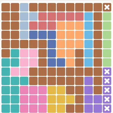 Meowdoku daily challenge board for October 14, 2026