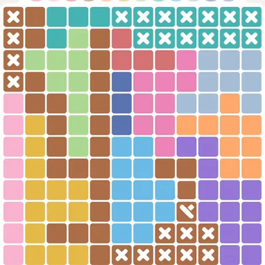Empty starting board for the Meowdoku Daily Challenge on October 23, 2026