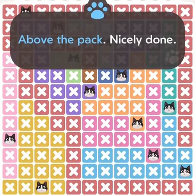 Solved board for the Meowdoku Daily Challenge on October 26, 2026