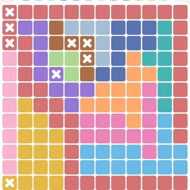 Empty starting board for the Meowdoku Daily Challenge on October 26, 2026