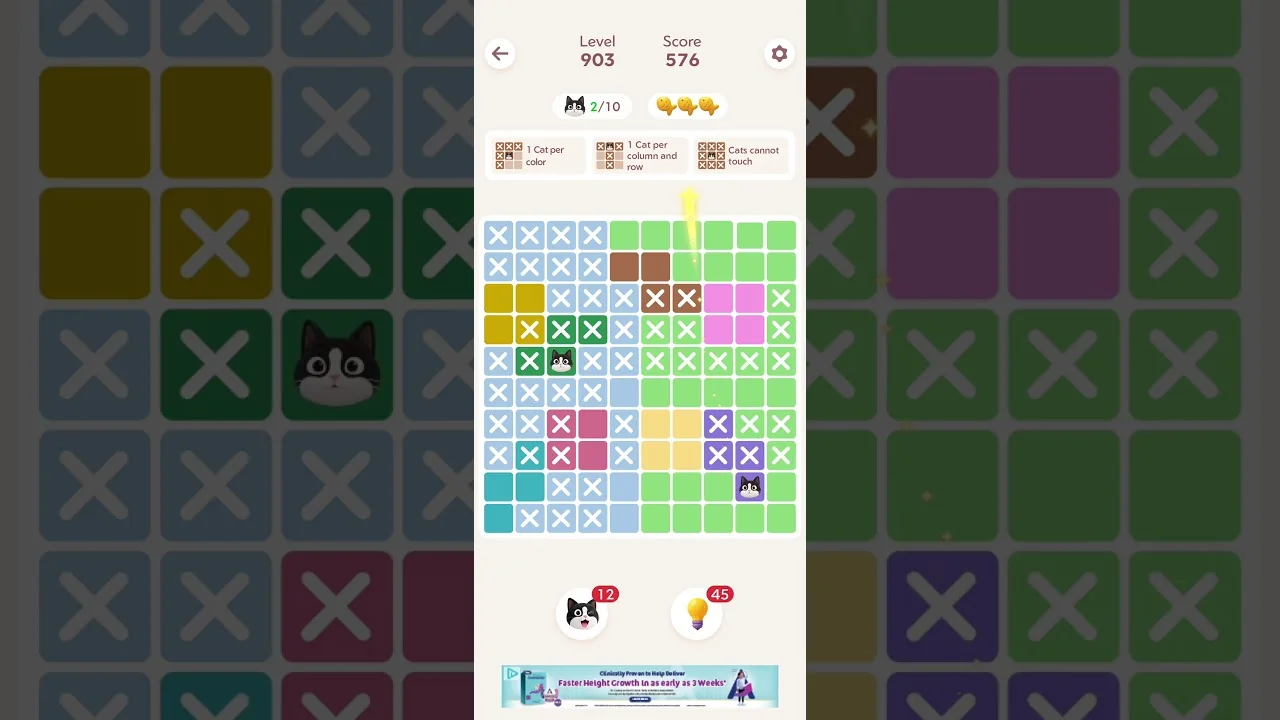 Meowdoku Level 903 board layout