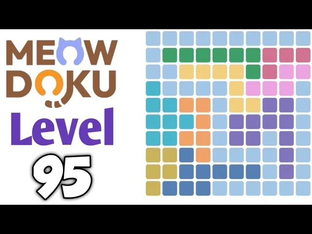 Meowdoku Level 95 board layout