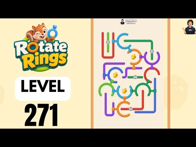Rotate Rings Level 271 board layout