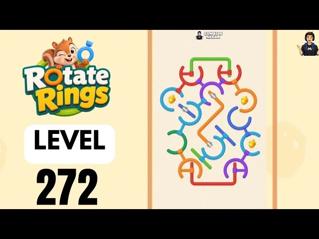 Rotate Rings Level 272 board layout