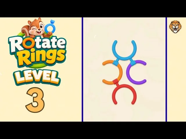 Rotate Rings Level 3 board