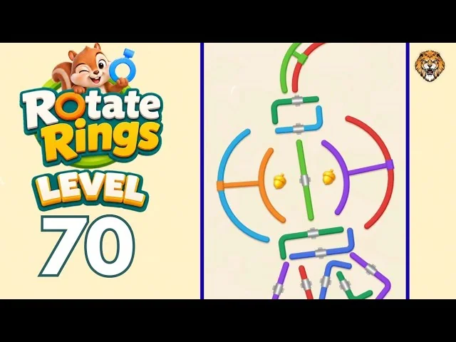 Rotate Rings Level 70 board
