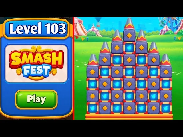 Smash Fest Level 103 board