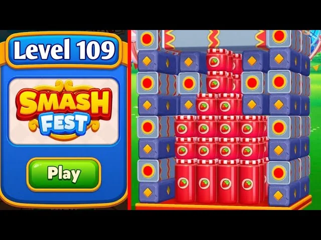Smash Fest Level 109 board layout