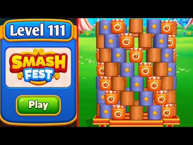 Smash Fest Level 111 board layout