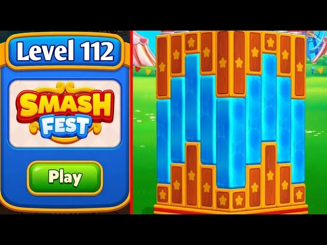 Smash Fest Level 112 board layout