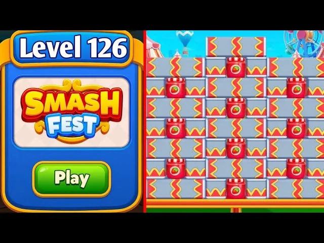 Smash Fest Level 126 board