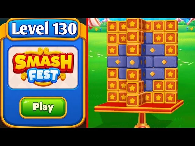 Smash Fest Level 130 board
