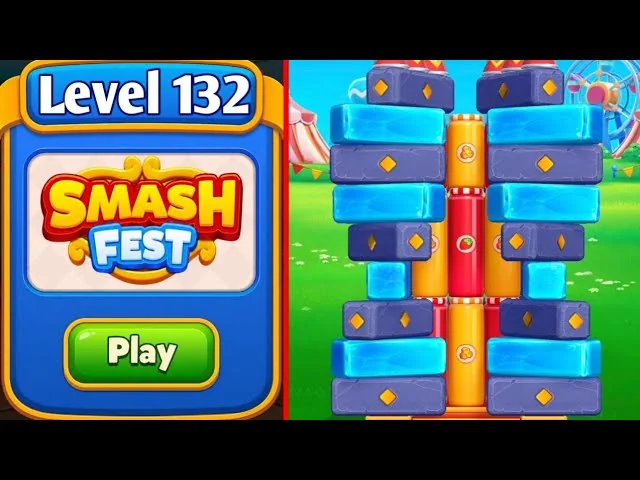 Smash Fest Level 132 board layout