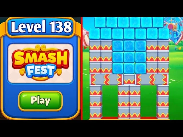 Smash Fest Level 138 board layout